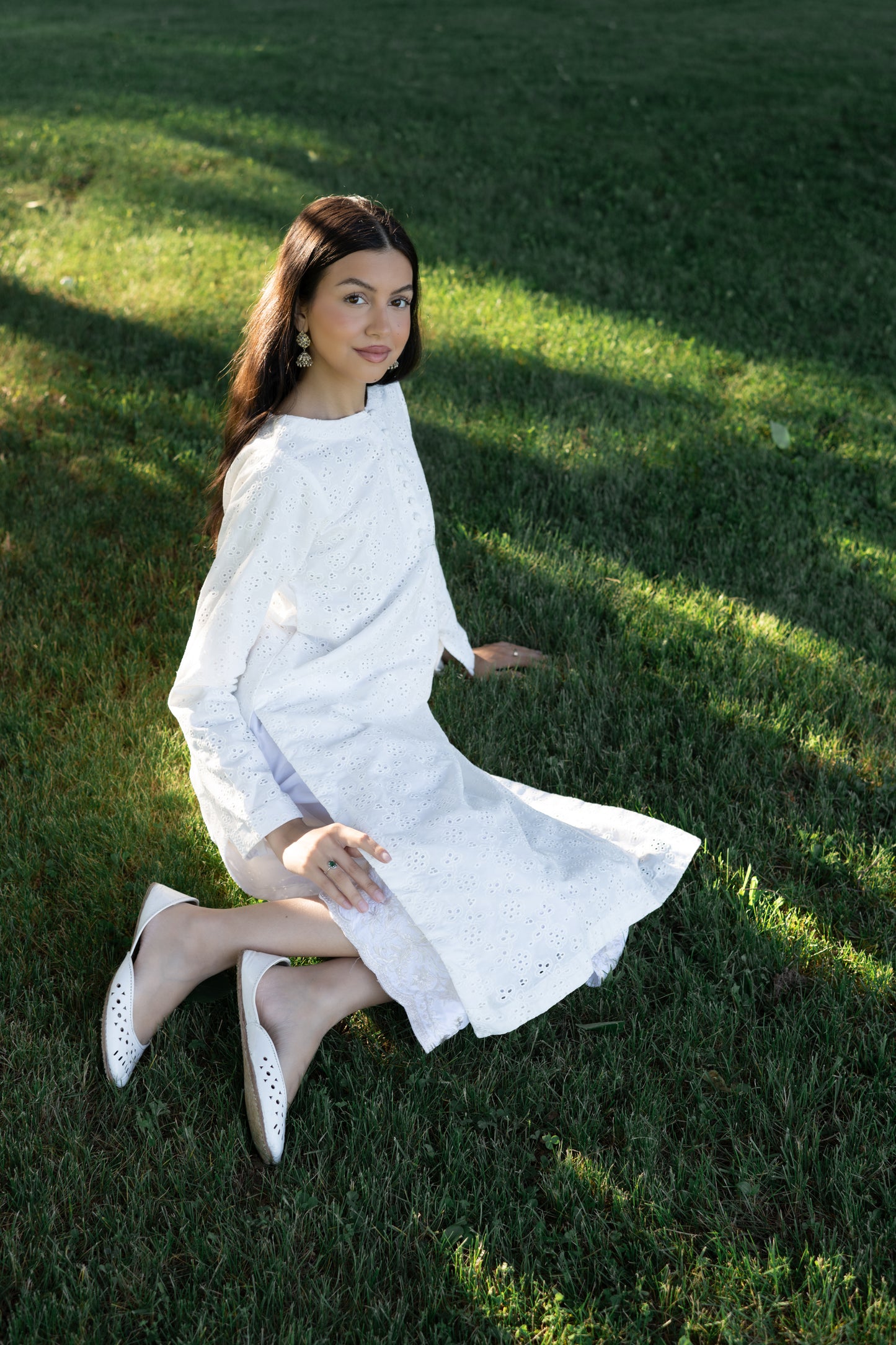 Amal White Kurta