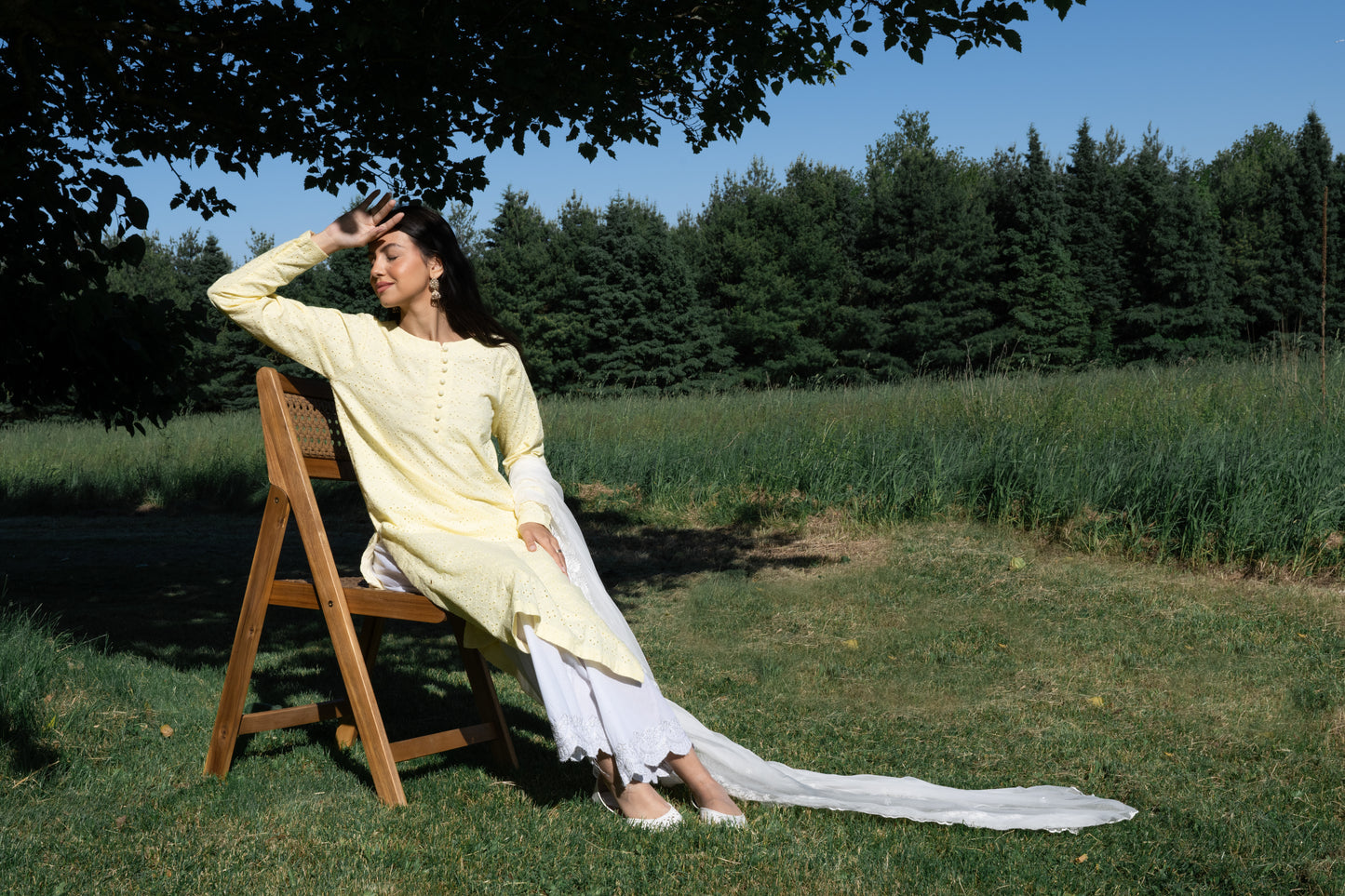 Falak Yellow Kurta