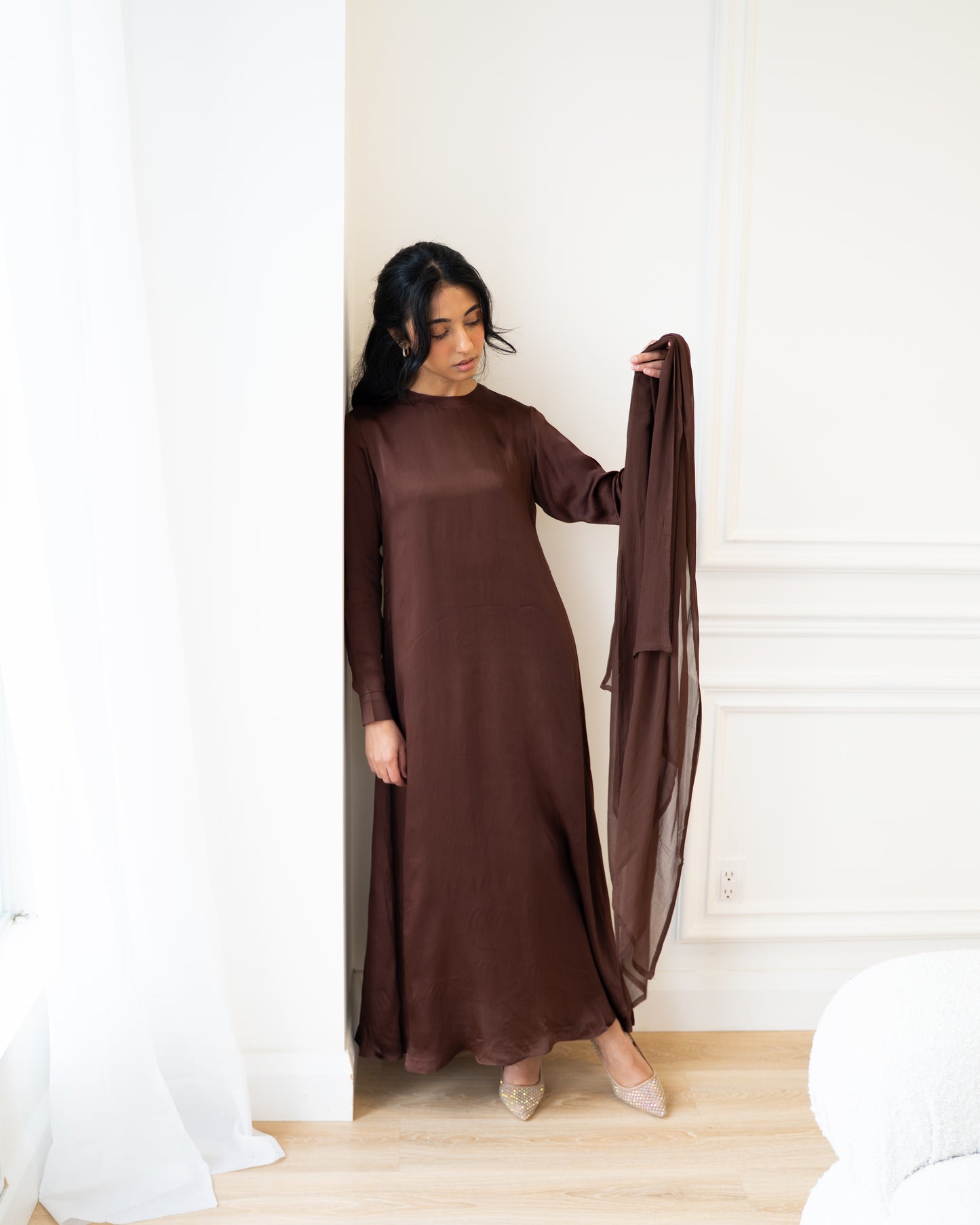 Resham - Maxi Dress + Scarf