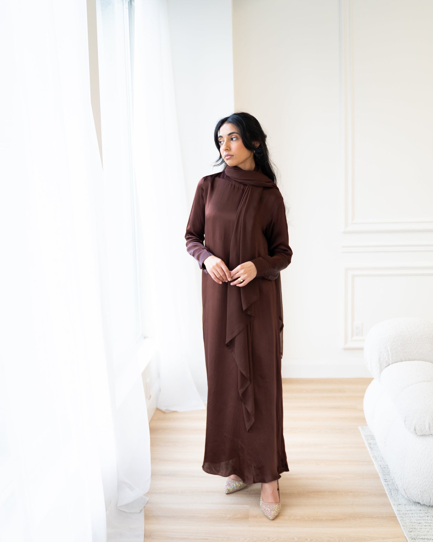 Resham - Maxi Dress + Scarf