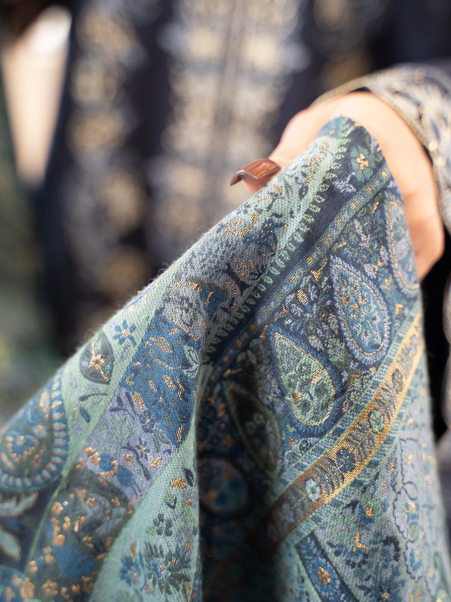 Gulrukh Kani Silk Shawl