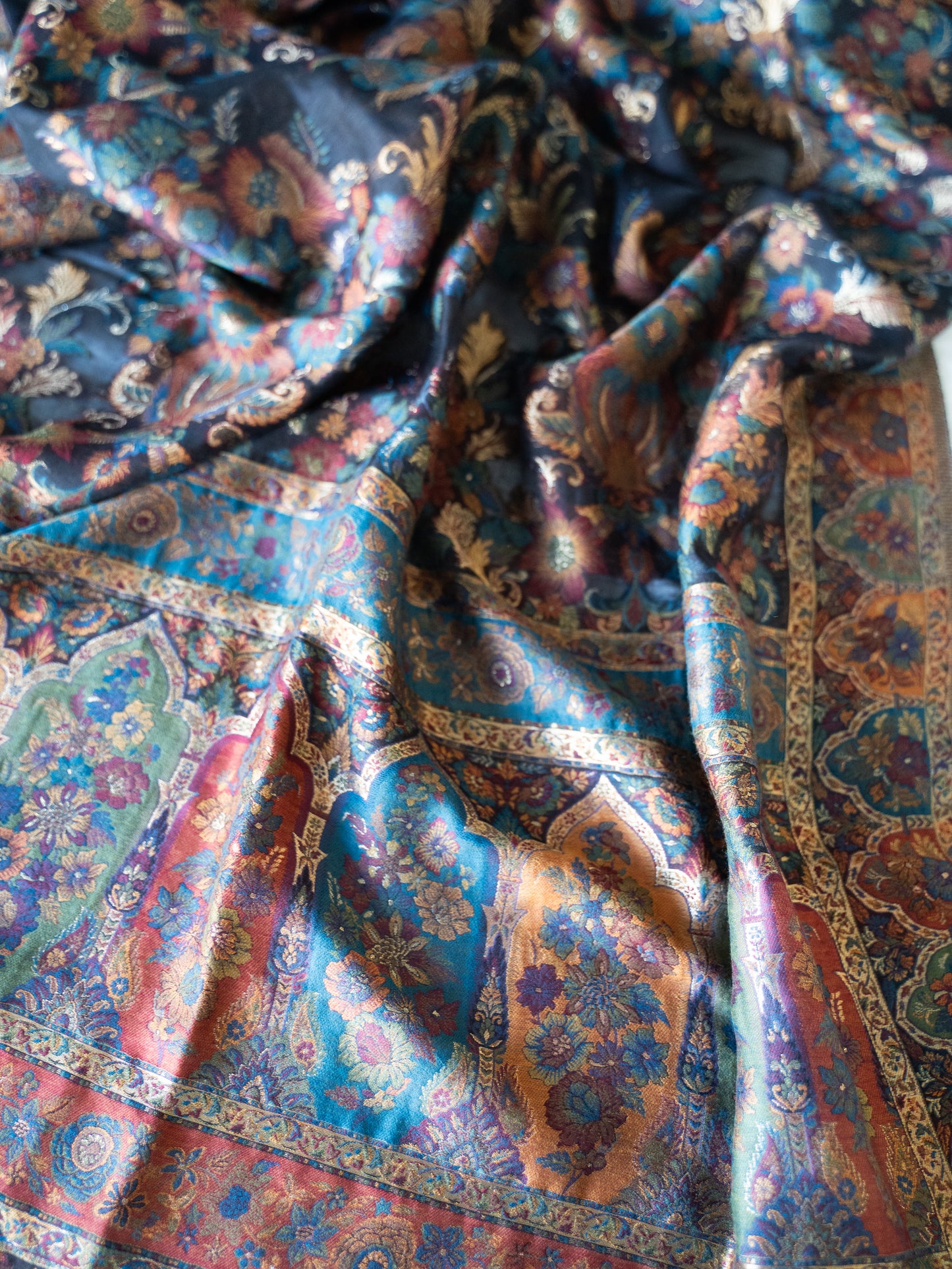Mehek Kani Silk Shawl