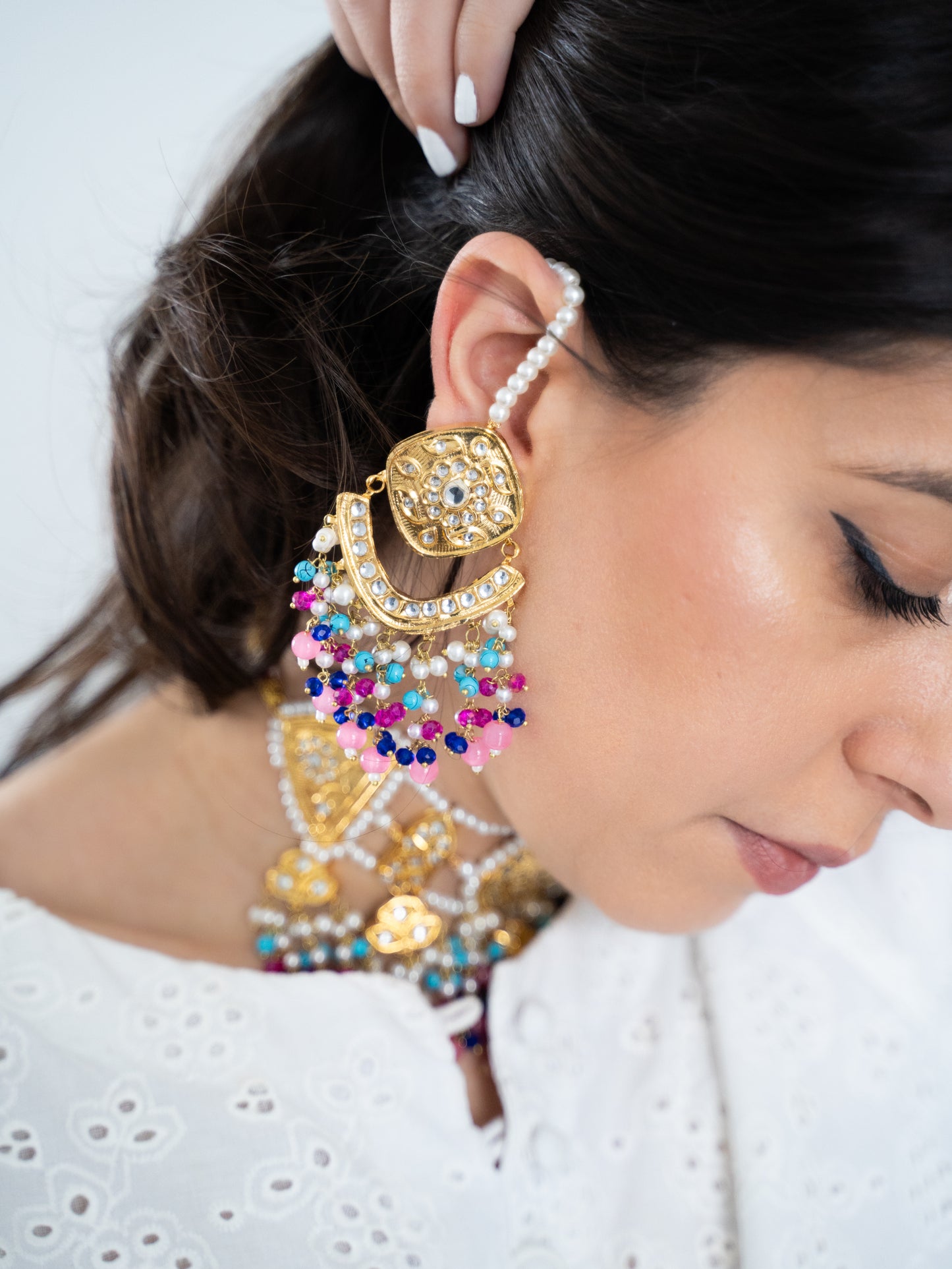 Wafa Choker and Earrings Set