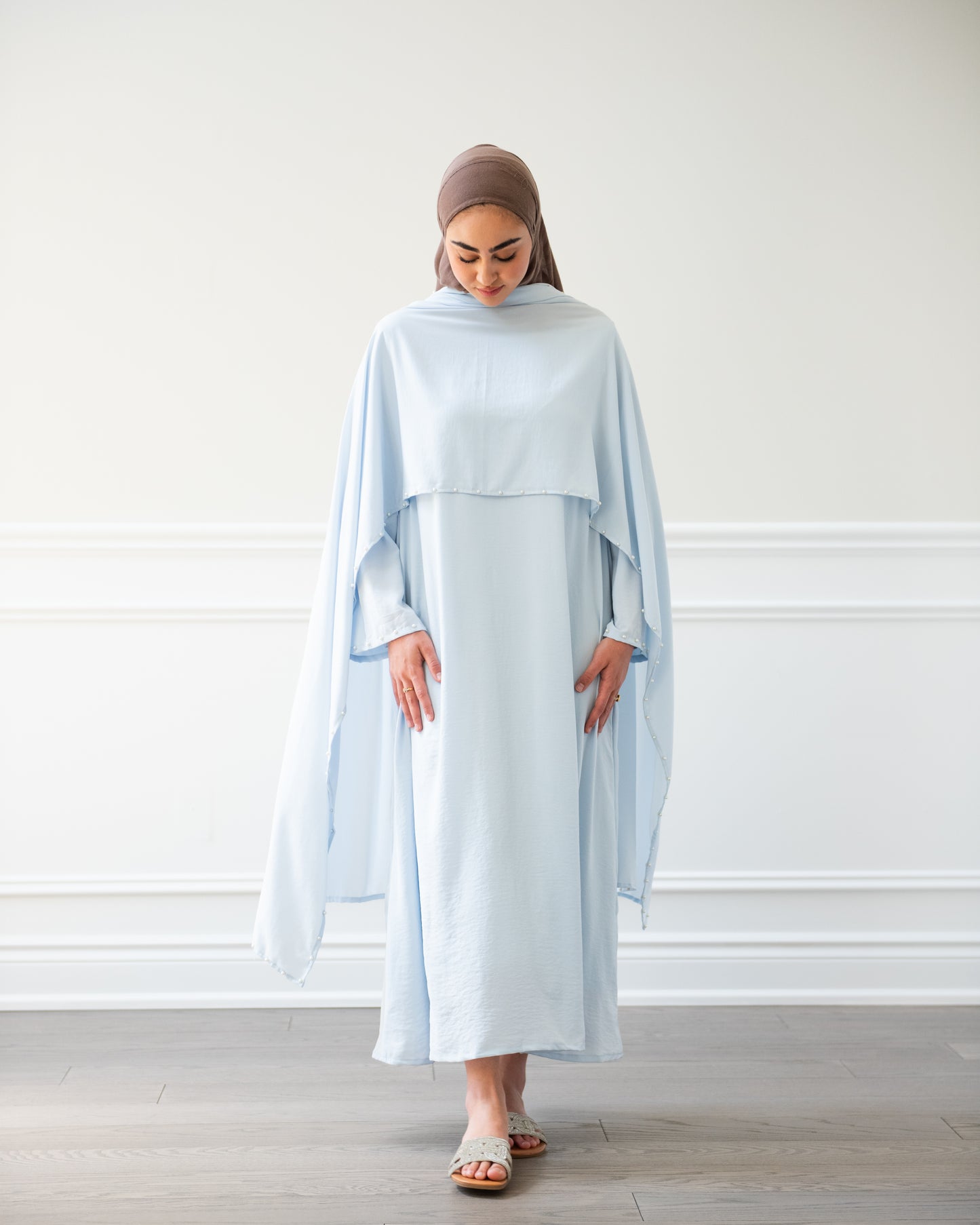 Aasmani - Maxi Dress + Scarf
