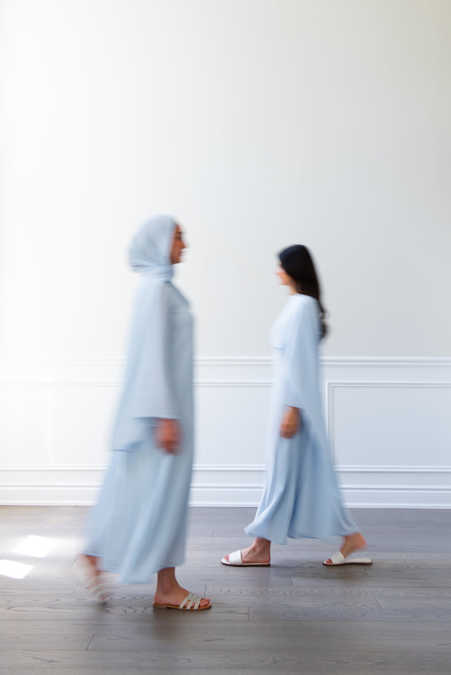 Aasmani - Maxi Dress + Scarf