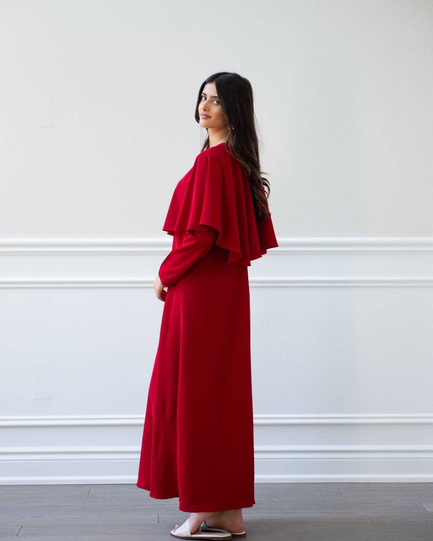 Gulab - Maxi Dress + Cape