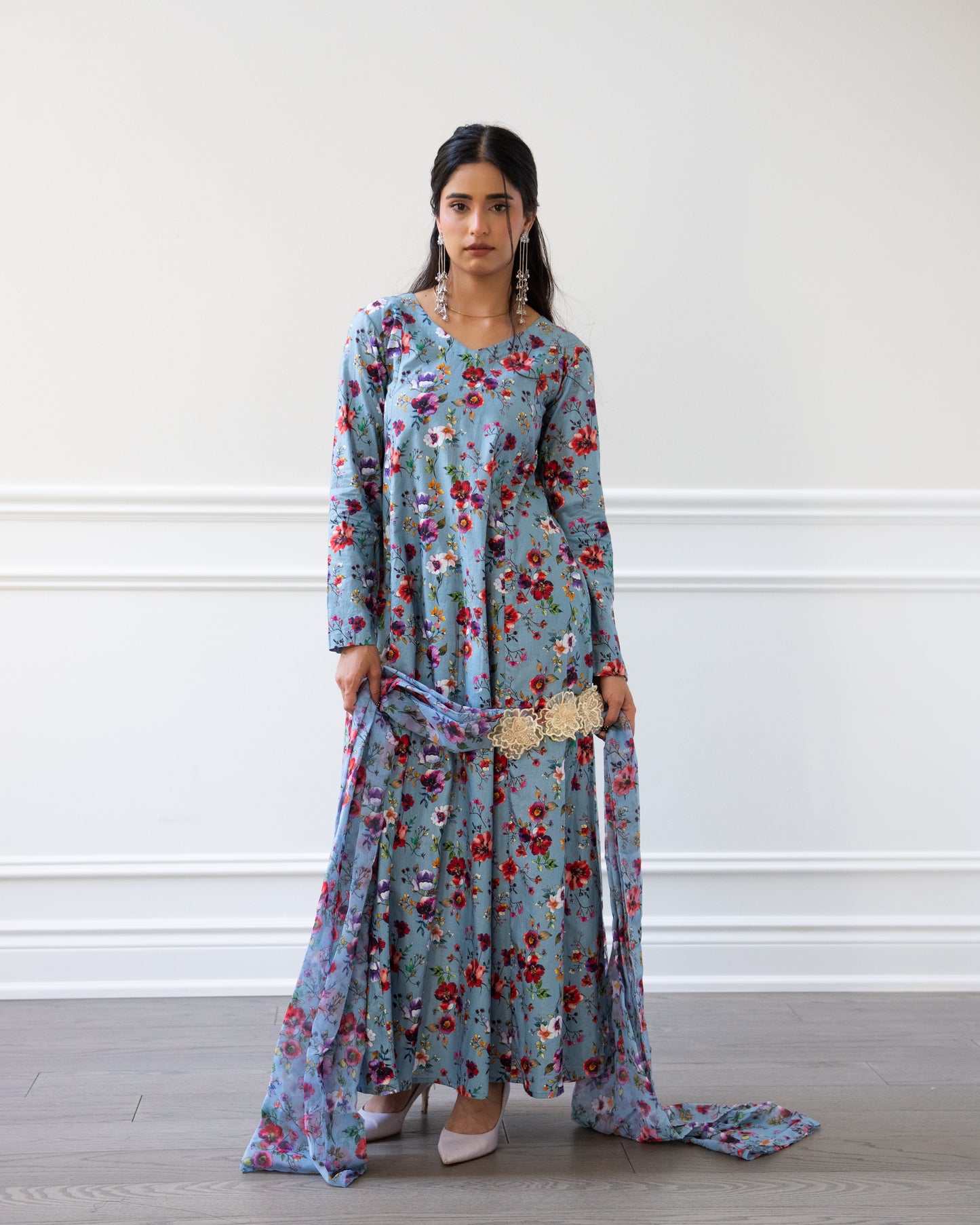 Guldasta - Maxi Dress + Scarf