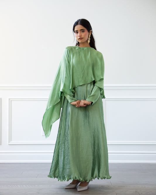 Chaman - Maxi Dress + Cape
