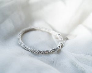 MEENA - PURE SILVER KARA (BRACELET)