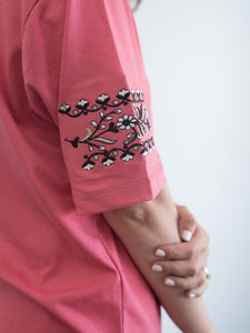 SUKOON - Pink Short Sleeved T-Shirt