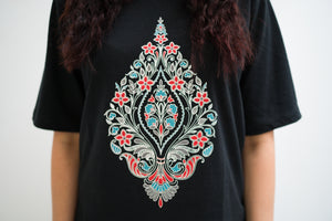 NADIYA - Black Short Sleeved T-Shirt